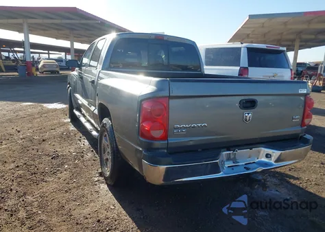 2006 Dodge Dakota Slt from USA, damaged, VIN 1D7HE48N86S640794